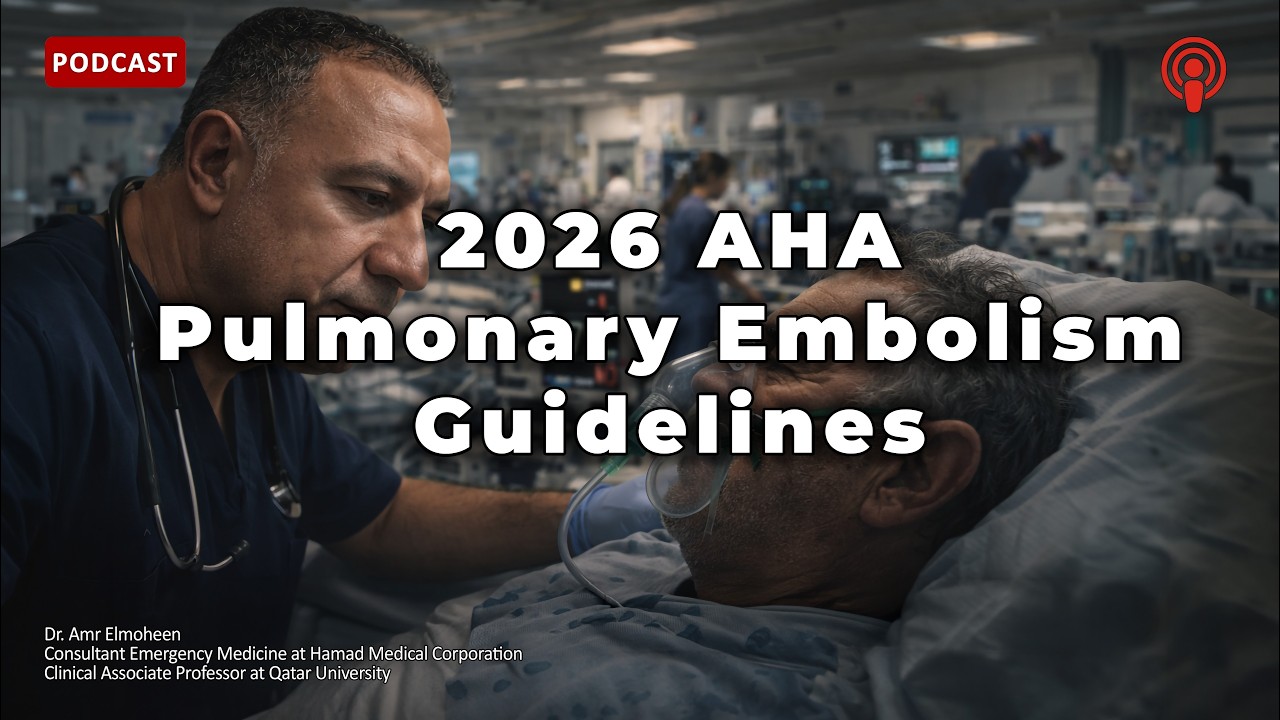 2026 AHA Pulmonary Embolism Guidelines Explained | The New A–E Classification Every Doctor Must Know