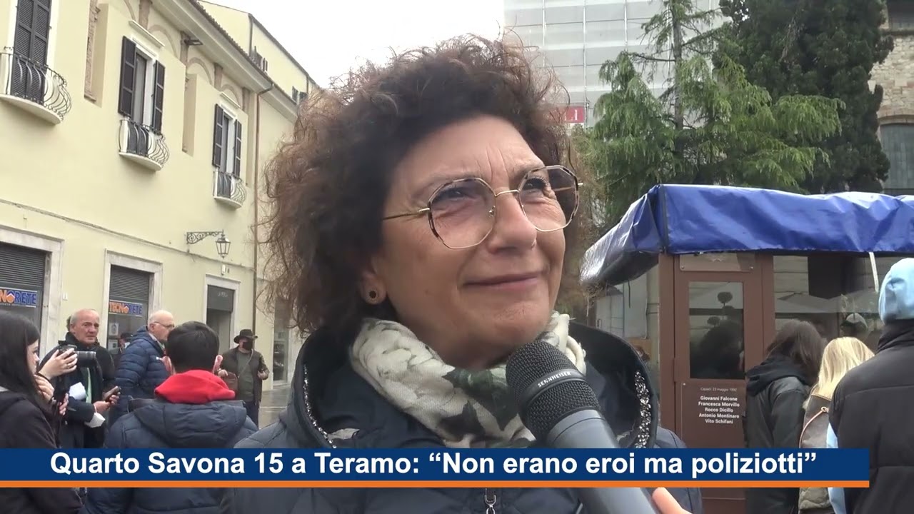 Quarto Savona 15, la vedova Montinaro: 