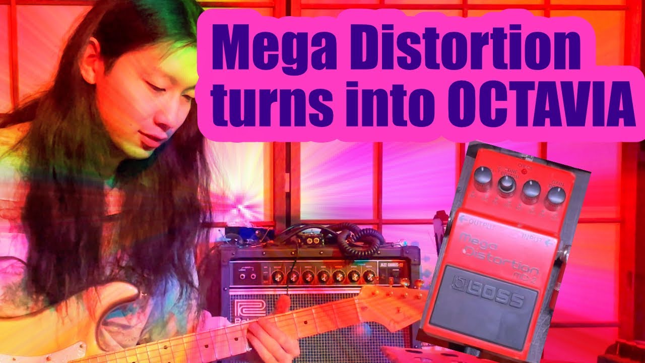 【English subtitles available】If you want Octavia, buy Mega Distortion(BOSS MD-2) / funk ojisan