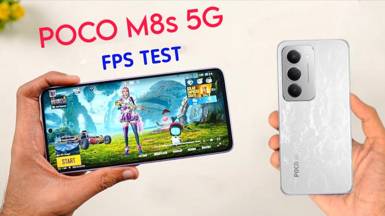 Poco M8s 5g Pubg Test | Poco M8s 5g Gaming Test | Poco M8s 5g Bgmi Test | Poco M8s 5g 