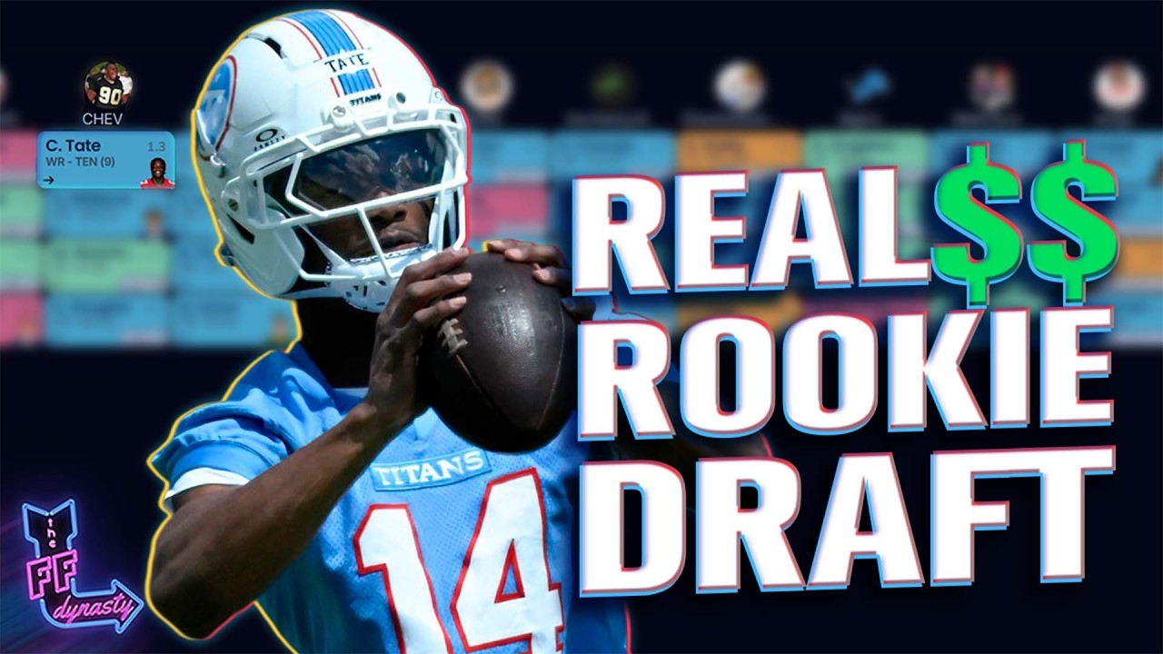 НАСТОЯЩИЙ Драфт новичков Dynasty (4 раунда) &mdash; Dynasty Fantasy Football 2026 года