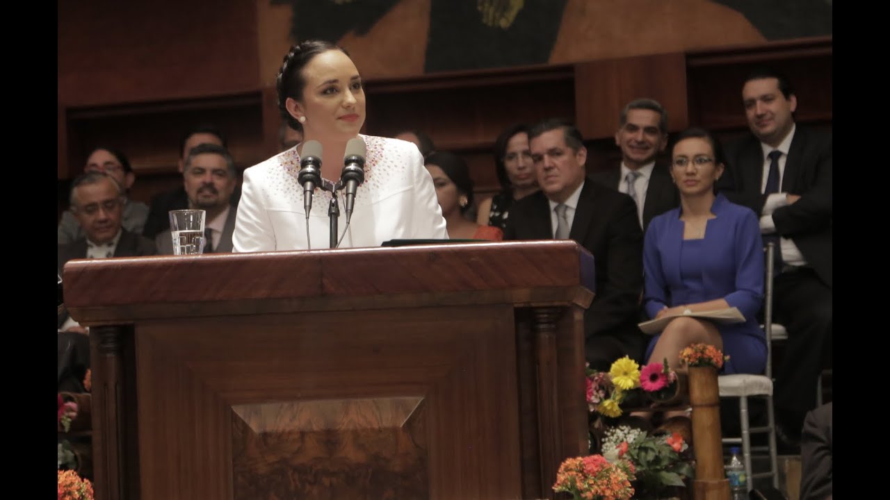 Discurso de Gabriela Rivadeneira, presidenta de la Asamblea Nacional durante #InformeALaNación