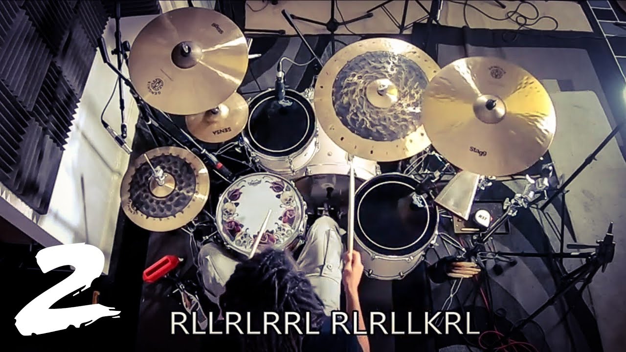 60 Second Drum Lesson: 2 - Inverted Paradiddle Fusion Fill