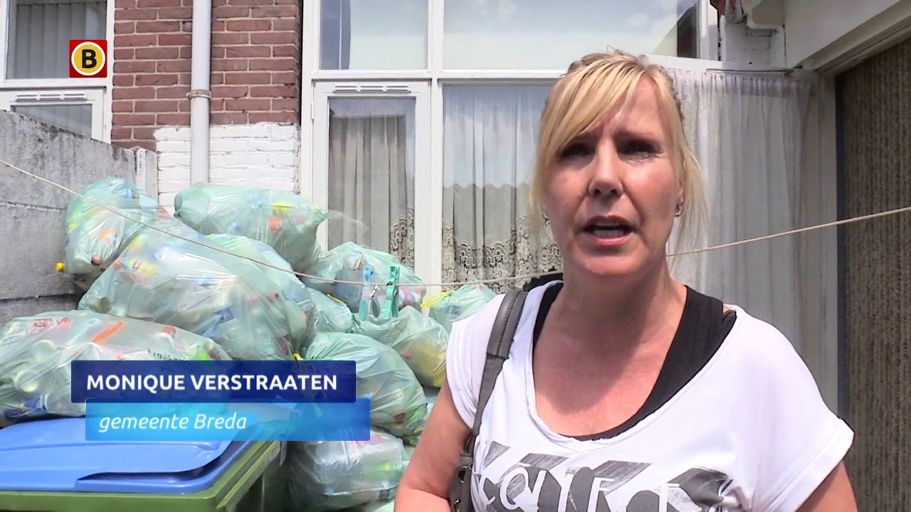 Gemeente Breda helpt Bertus toch: zijn zeventig zakken zwerfvuil worden opgehaald