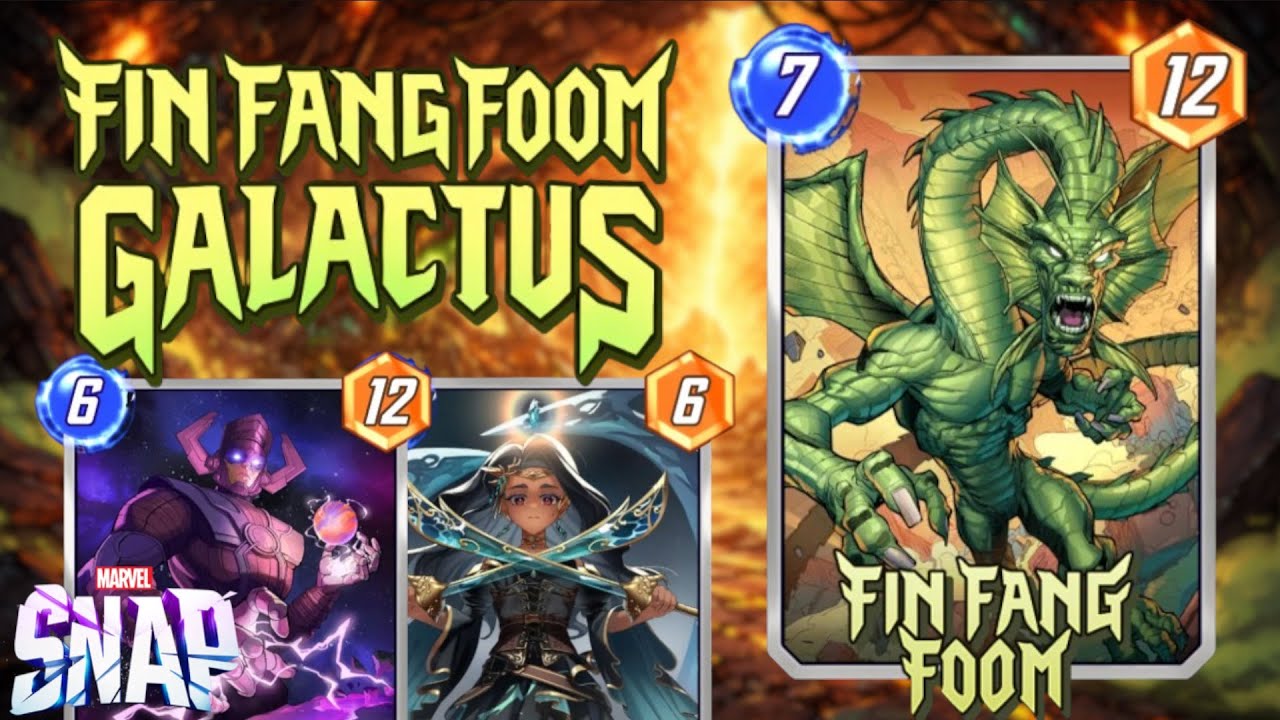 FIN FANG FOOM IS A BIG BOY!| Fin Fang Foom Galactus| Marvel Snap