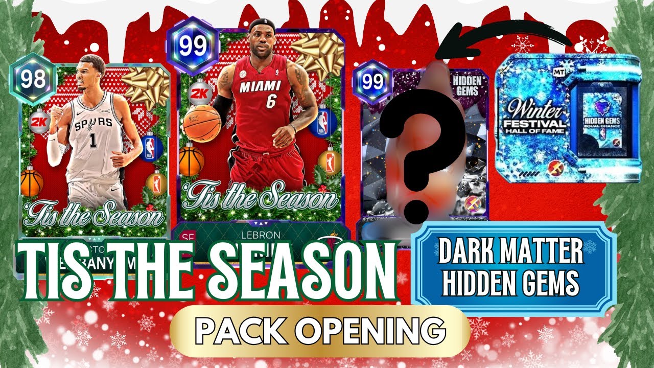 1.6 MILLION VC DARK MATTER HOF Box and ‘Tis the Season Pack Opening!!!