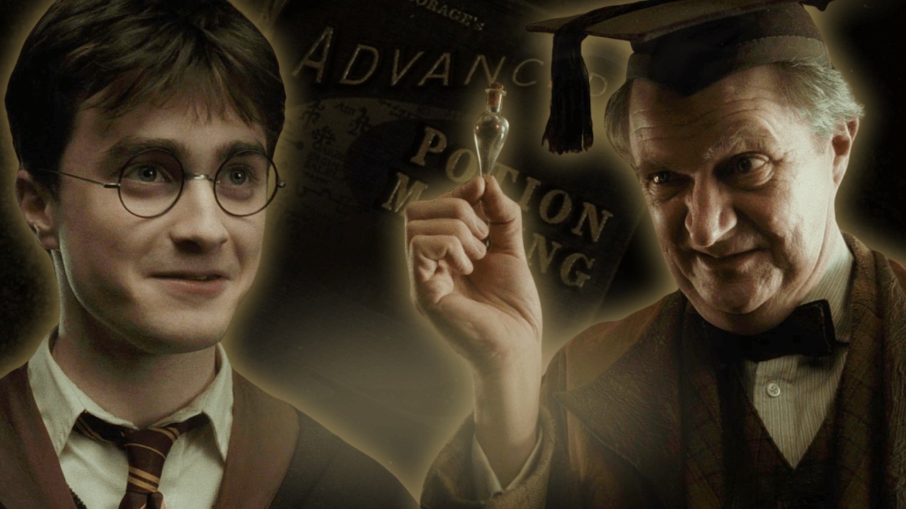 Harry Finds The Half-Blood Prince's Potions Book