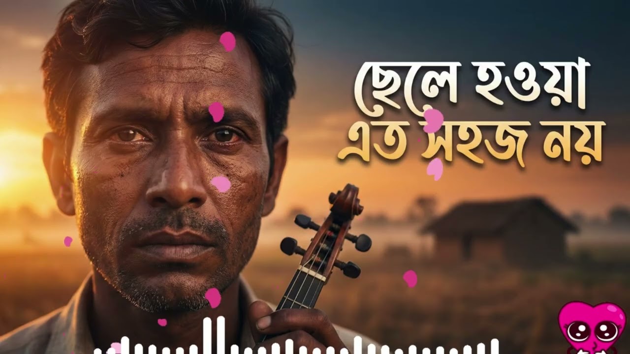 ছেলে হওয়া এত সহজ নয় | Bengali Baul Folk Song | Emotional Song for Men | Heart Touching Bangla Song
