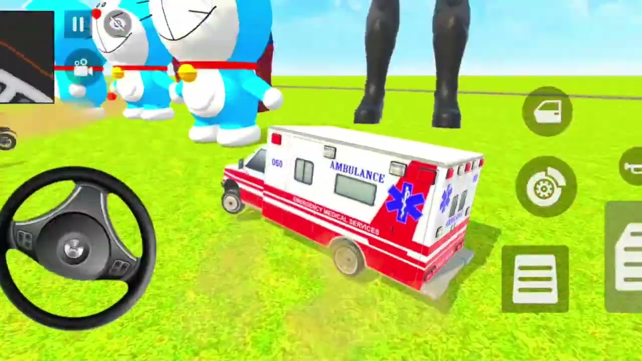 🚗 Ambulance Modify in Indian GTA 5 Mod! India Madness 🥳 #desigta #gtaindia #viral