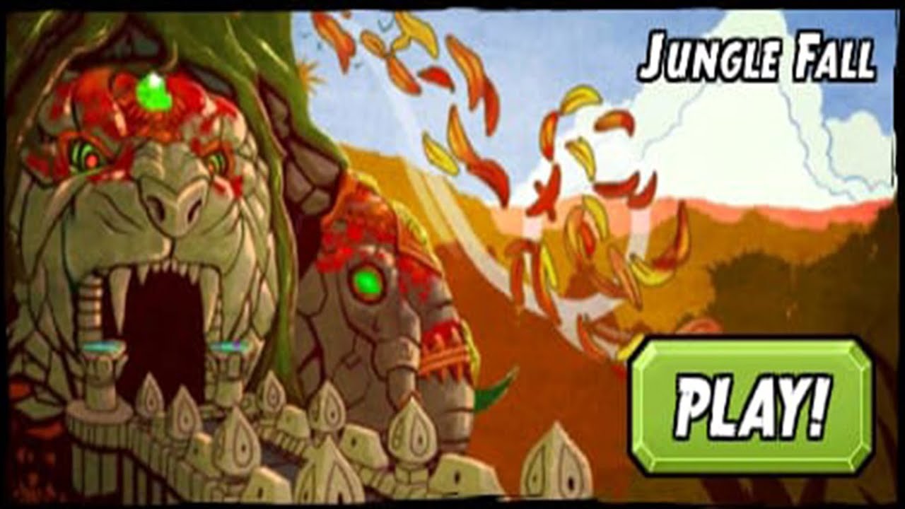 Temple Run 2 IMHOTEP - RUNNING IN JUNGLE FALL MAP