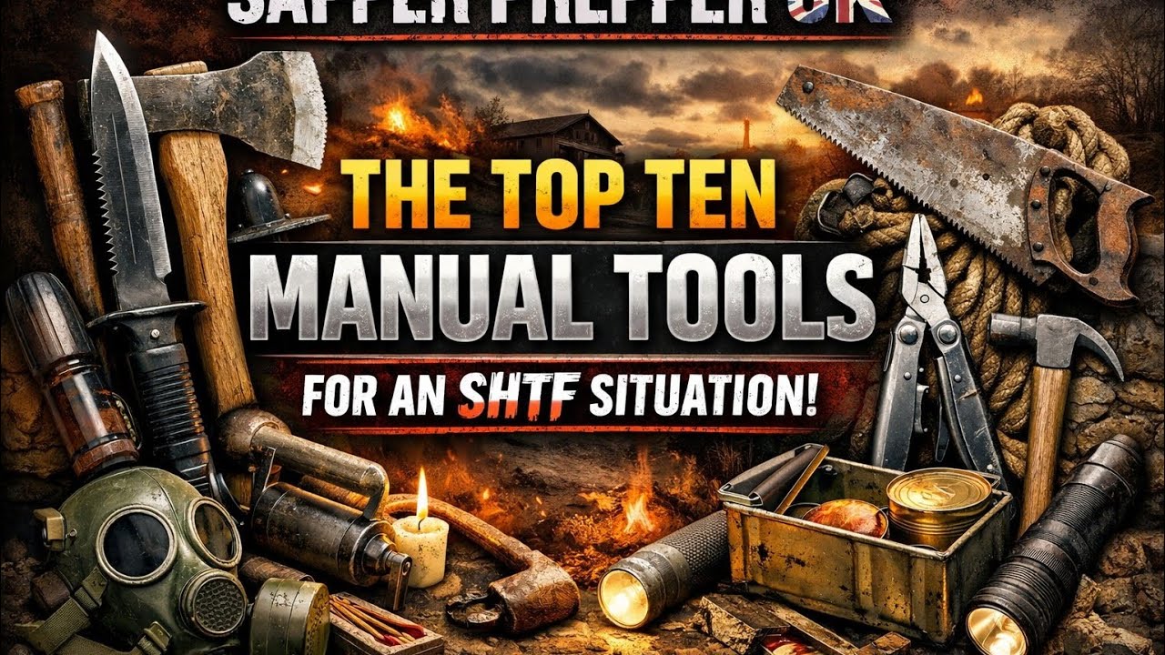 Top Ten Manual Tools For An SHTF Situation