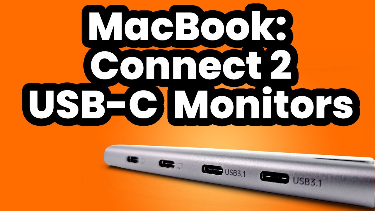 Как подключить 2 USB-монитора к MacBook