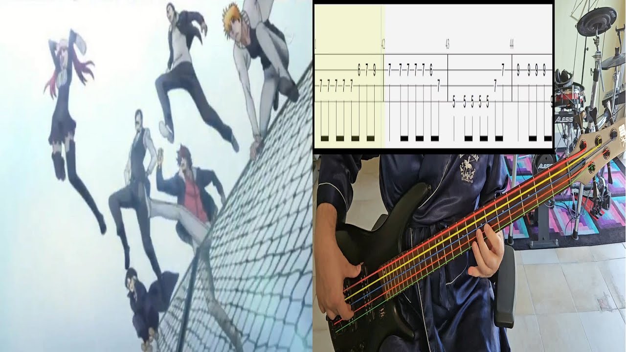 Scandal - Harukaze - Bass Cover With Tab