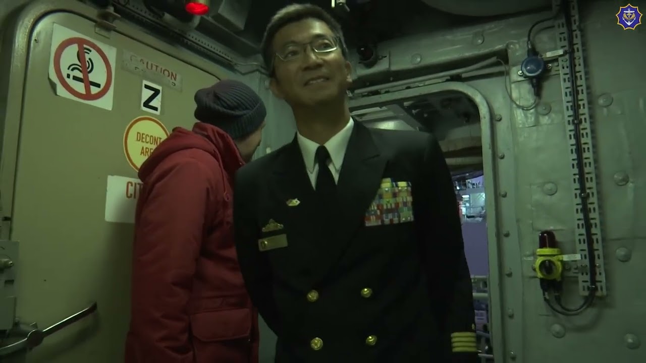 The Japan Navy Training Squadron visits Cape Town