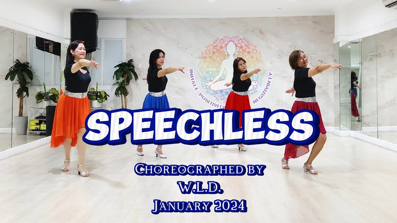 Speechless - Easy Intermediate Line Dance / W.L.D - Januari 2024