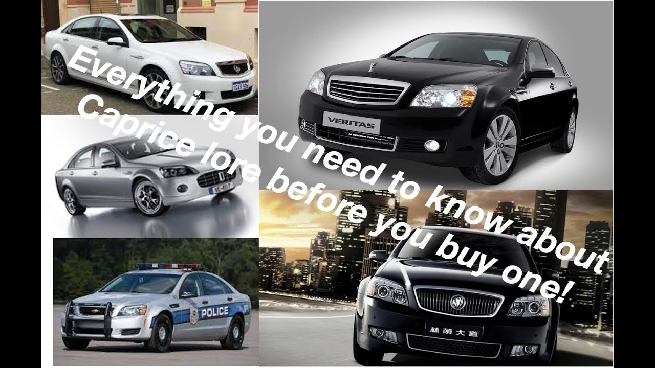 All about the 2011-2017 Caprice