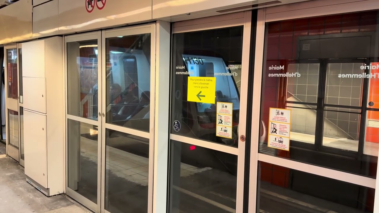 Vid&eacute;o {M&Eacute;TRO} Ligne 1 🟡 Passages Station Mairie D&rsquo;Hellemmes
