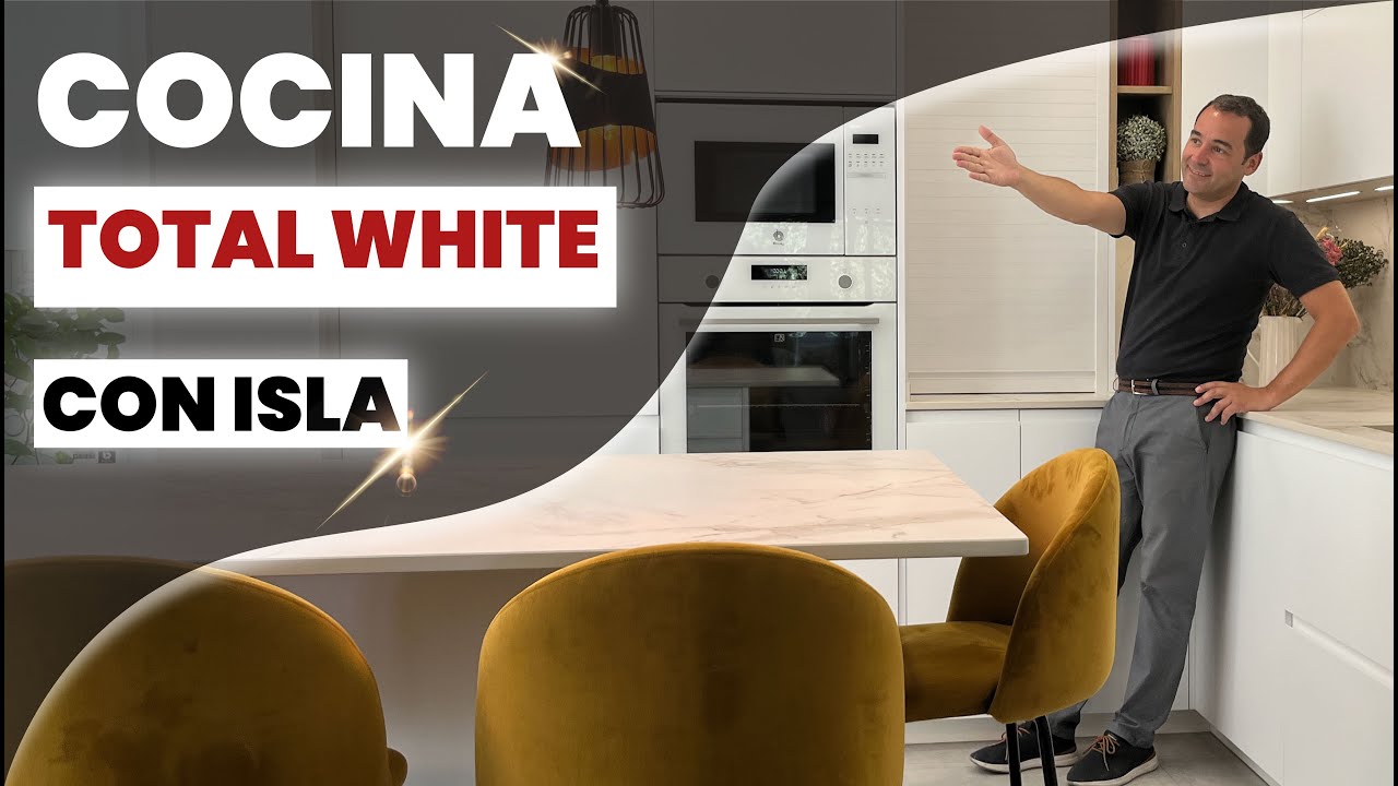 COCINA EN L CON ISLA ESPECTACULAR🤩🏠✨