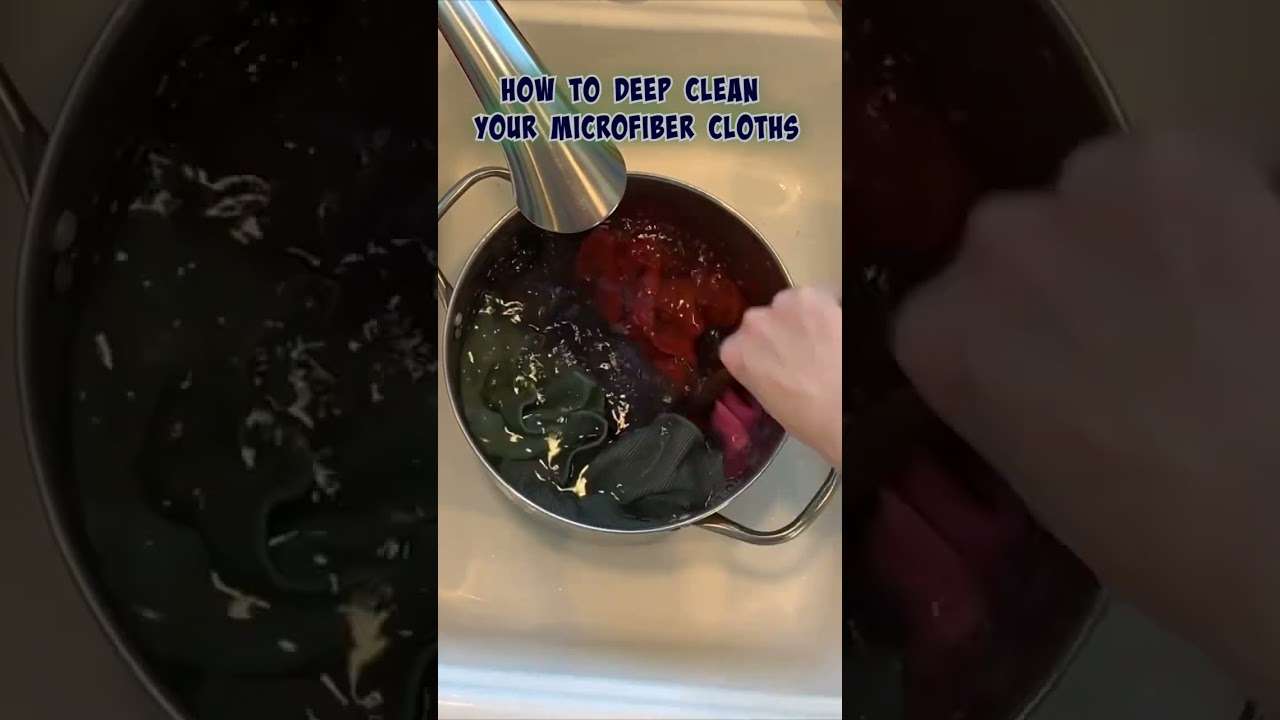 How to Deep Clean Microfiber Cloths