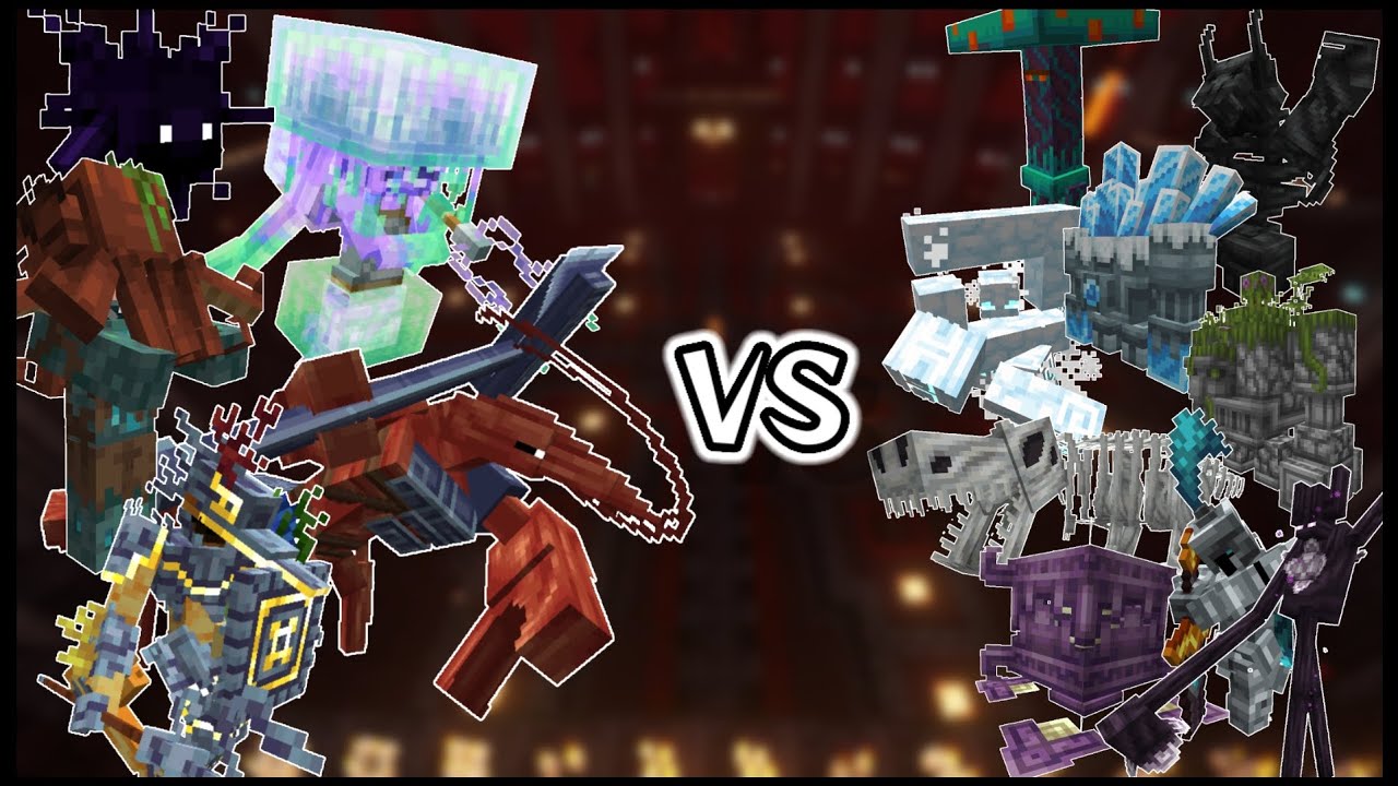 Acropolis Mini Bosses VS Legendary Monsters | Minecraft Mob Battle