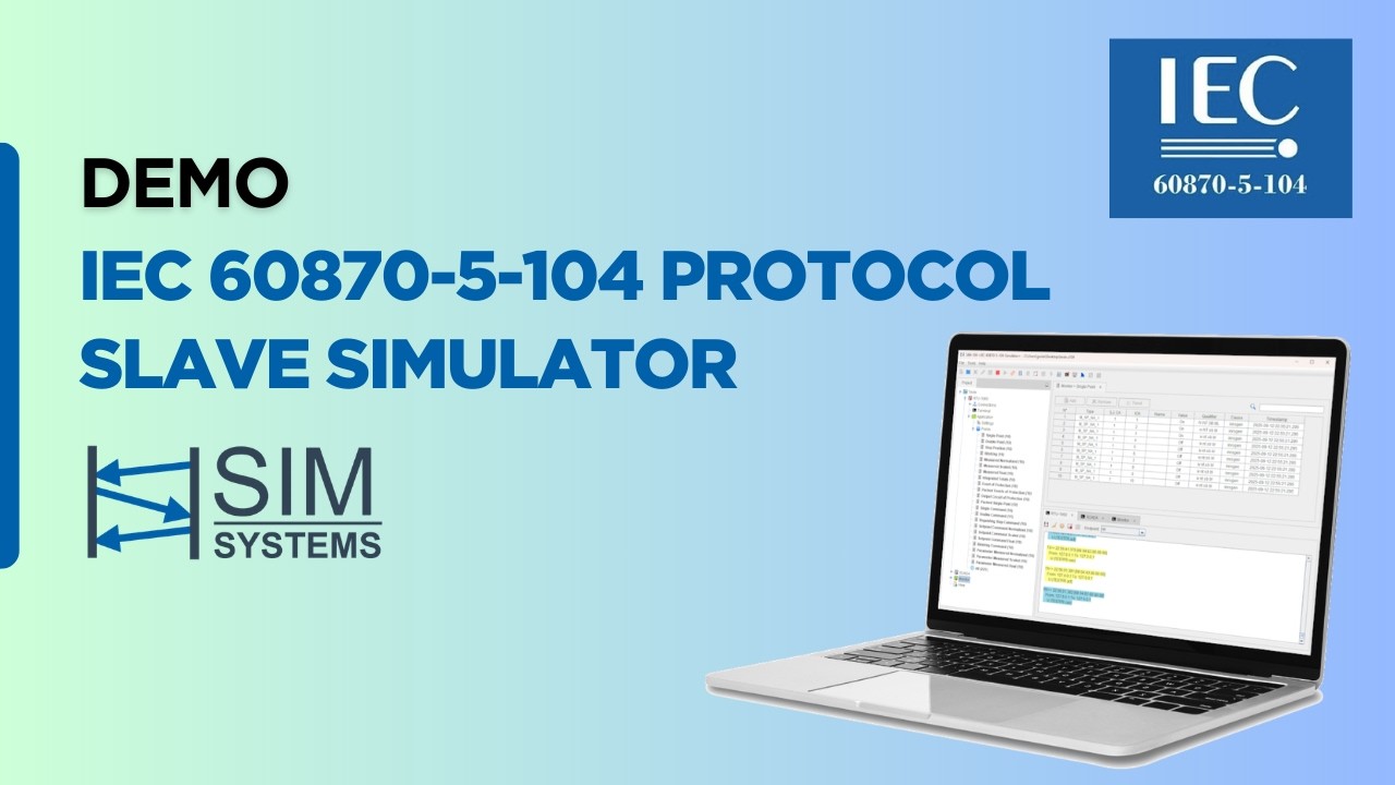 Simulador de protocolo IEC 60870-5-104 modo slave
