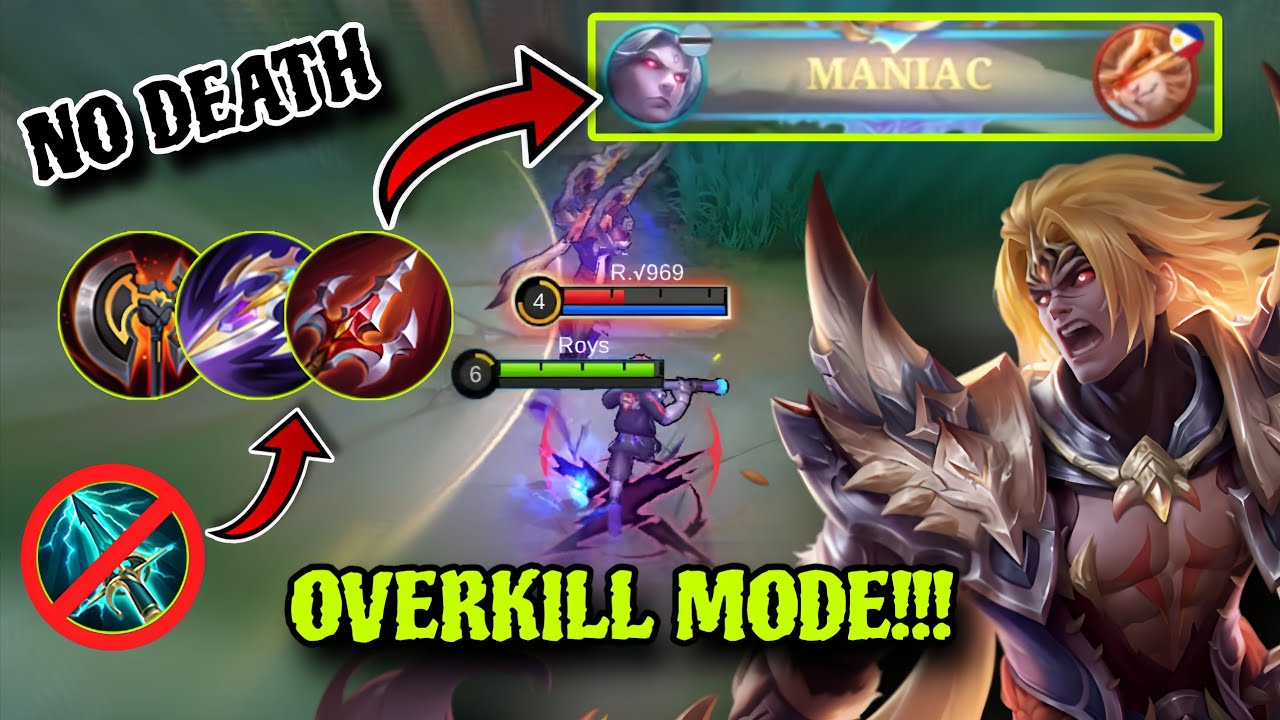 MANIAC!!! Martis Damage Only | Martis Exp Lane | Mythical Glory Gameplay | Mobile Legends 