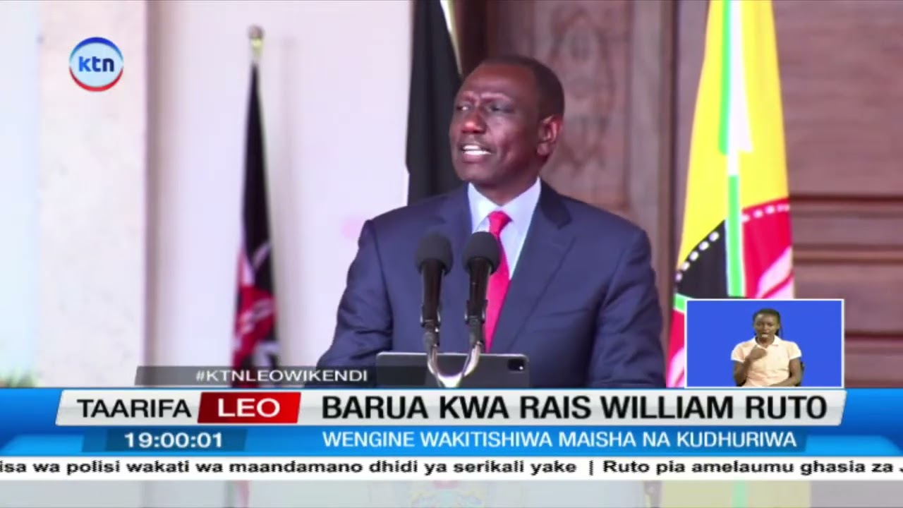 Rais William Ruto apokea barua rasmi kufuatia misururu ya maanadamano ya kizazi cha Gen-Z nchini