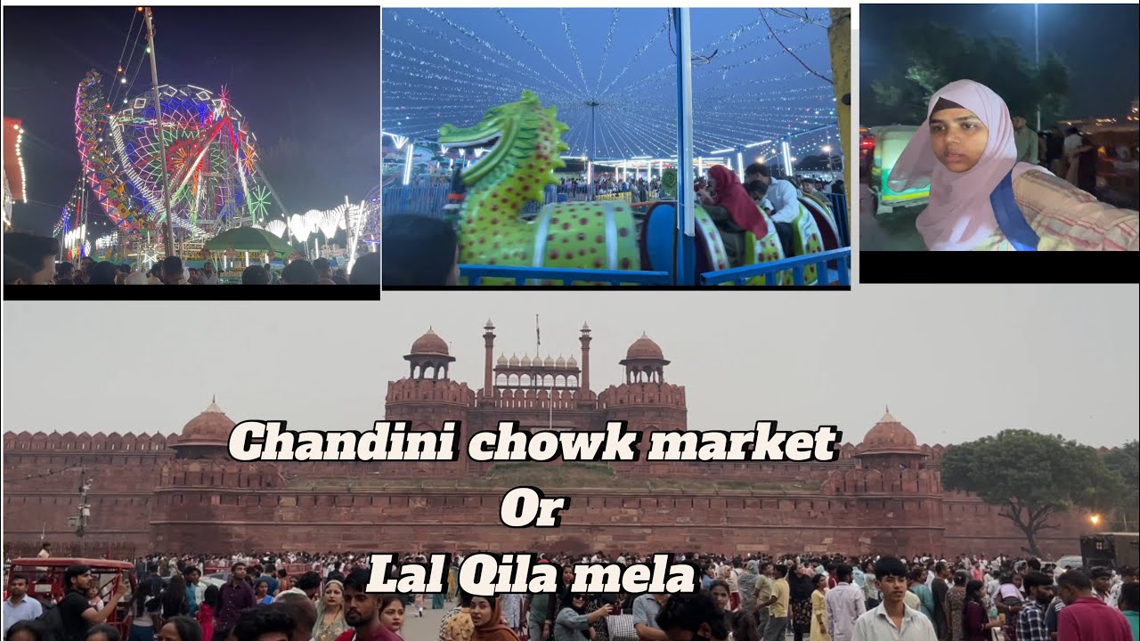 Chandni chowk market vlog || lal qila mela vlog  #longvlog #chandnichowk #lalquila 