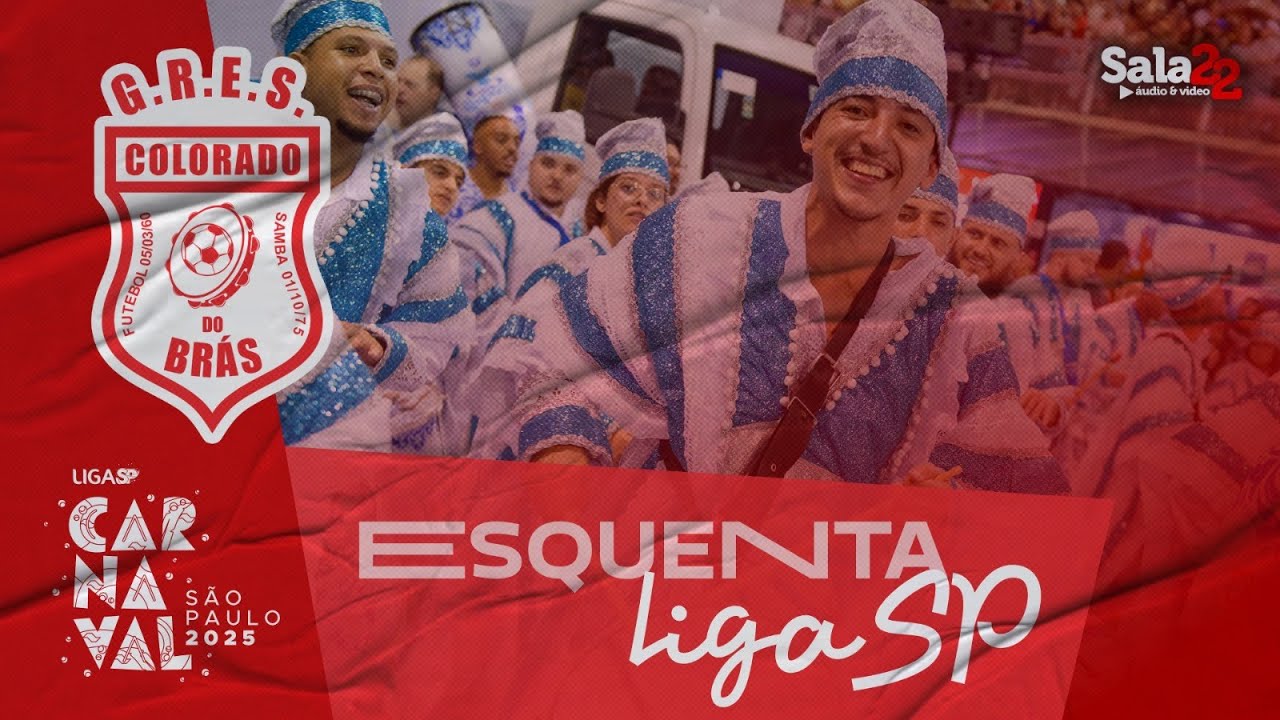 COLORADO DO BRÁS 4K - ESQUENTA | CARNAVAL 2025 - LIGA-SP