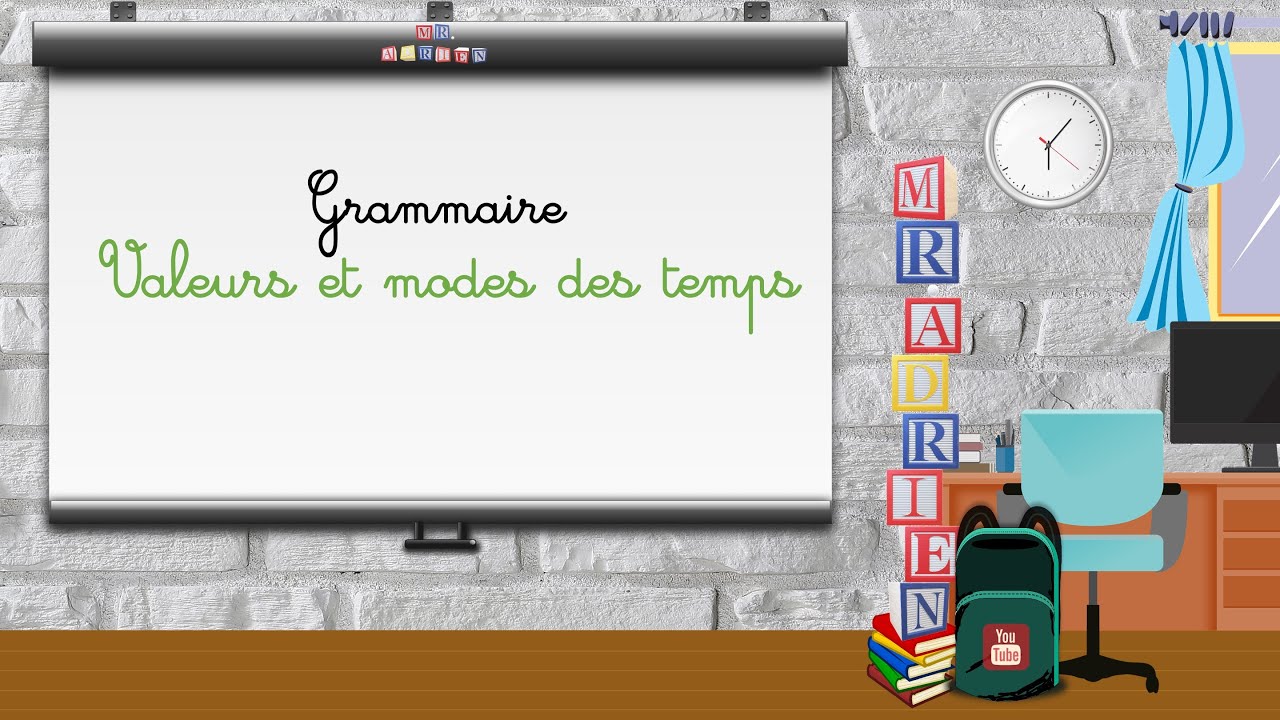 Grammaire - Valeurs des modes et des temps 3° (3AC)