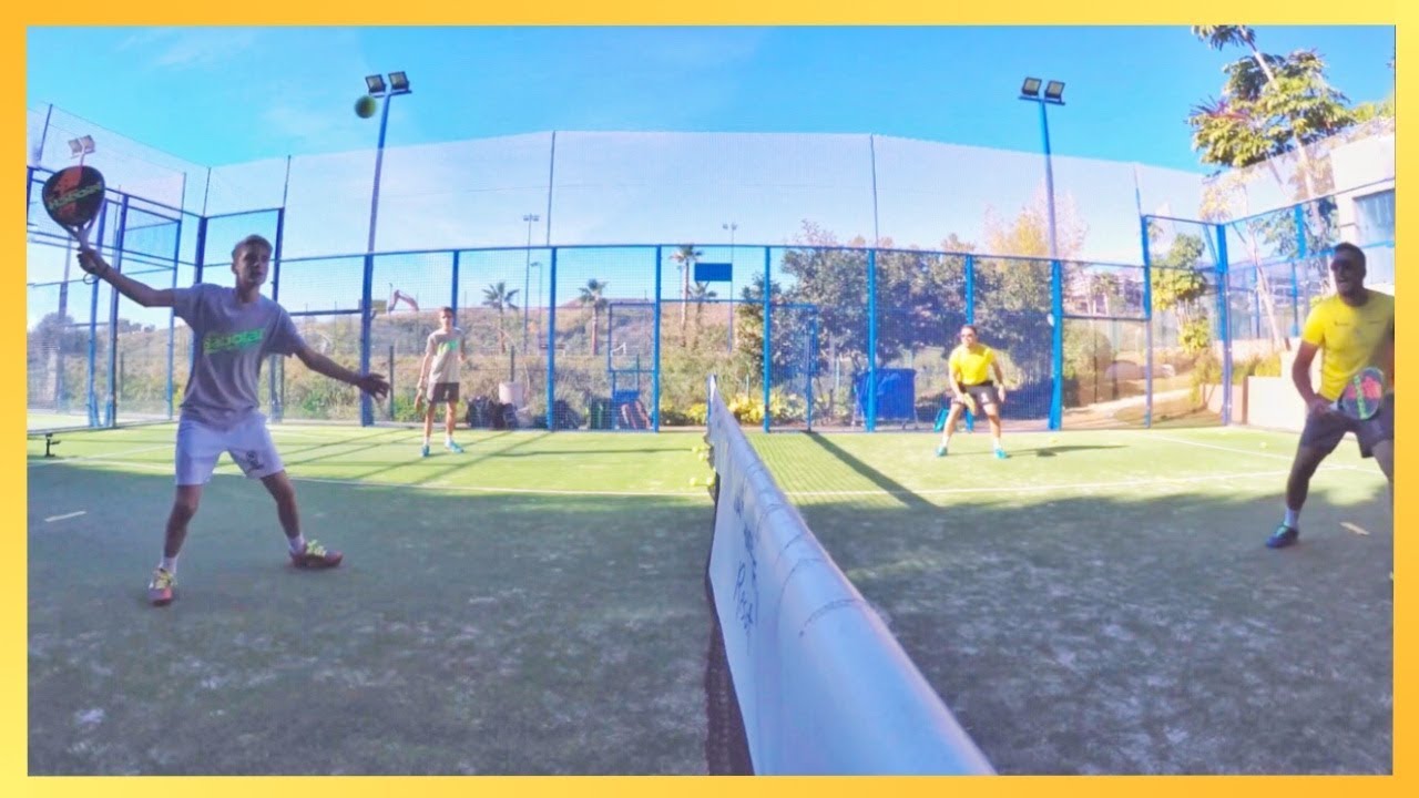 ☝️UNO de mis JUEGOS FAVORITOS para entrar en calor🔥 #J3Play FOURSQUARE PADEL GAME con FUSILAMIENTO 🎯