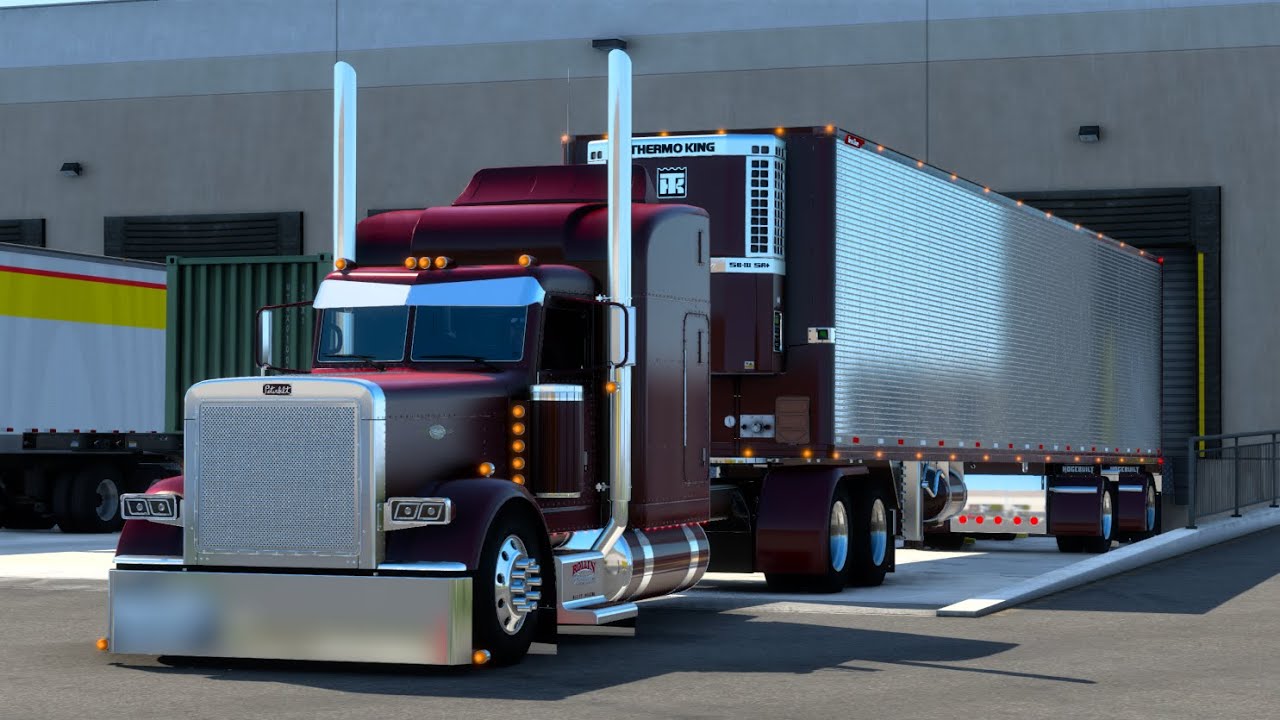 *Candy Crush* Peterbilt 379 C15 ACERT 🔥| American Truck Simulator | Realistic Driving