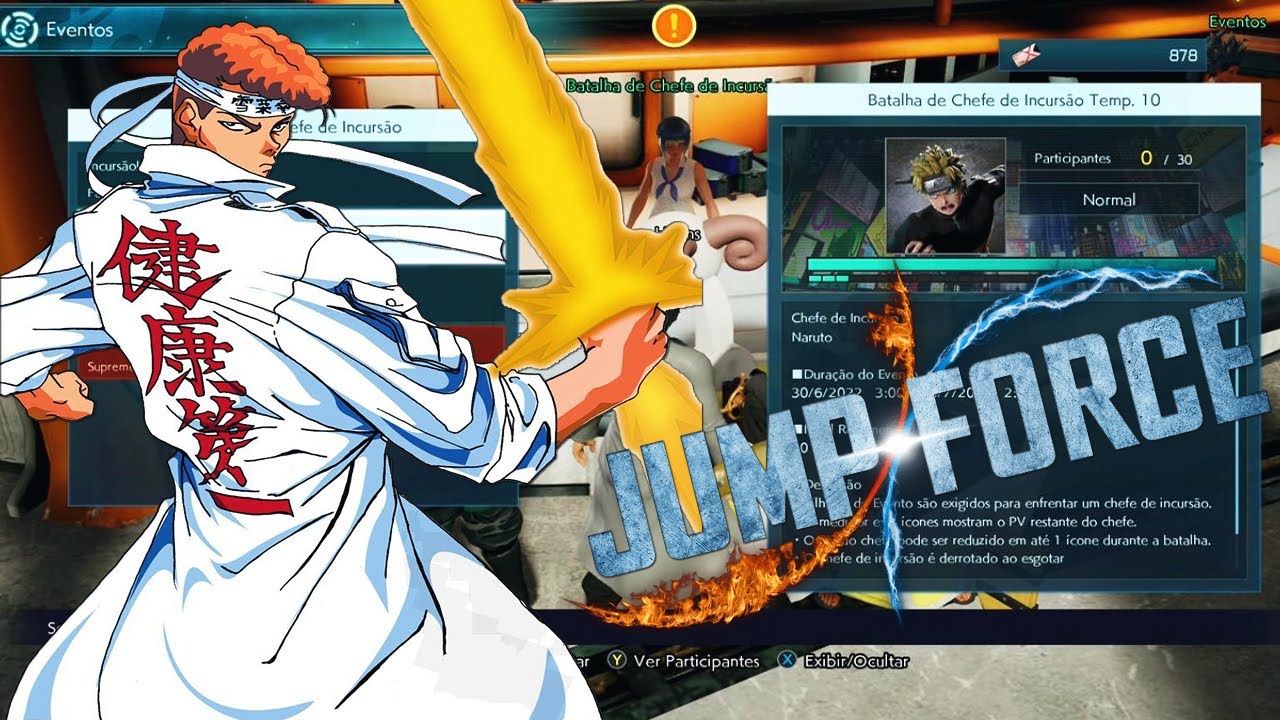 Jump Force - Evento de Yu Yu Hakusho (Traje do Kuwabara)