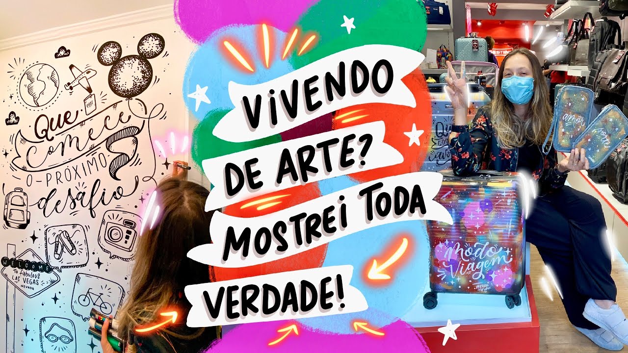 VLOG: Como é trabalhar como ARTISTA DE LETTERING! Karol Stefanini