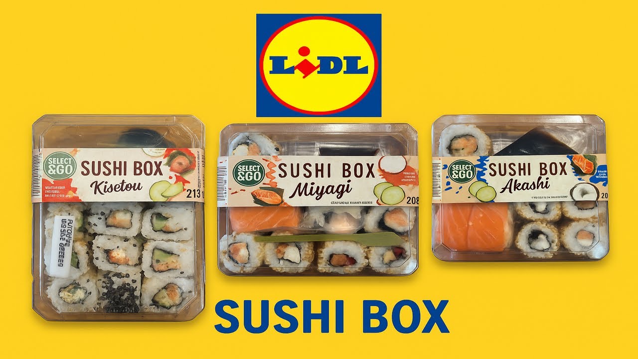 LIDL Sushi Box  Akashi, Miyagi, Kisetsu 