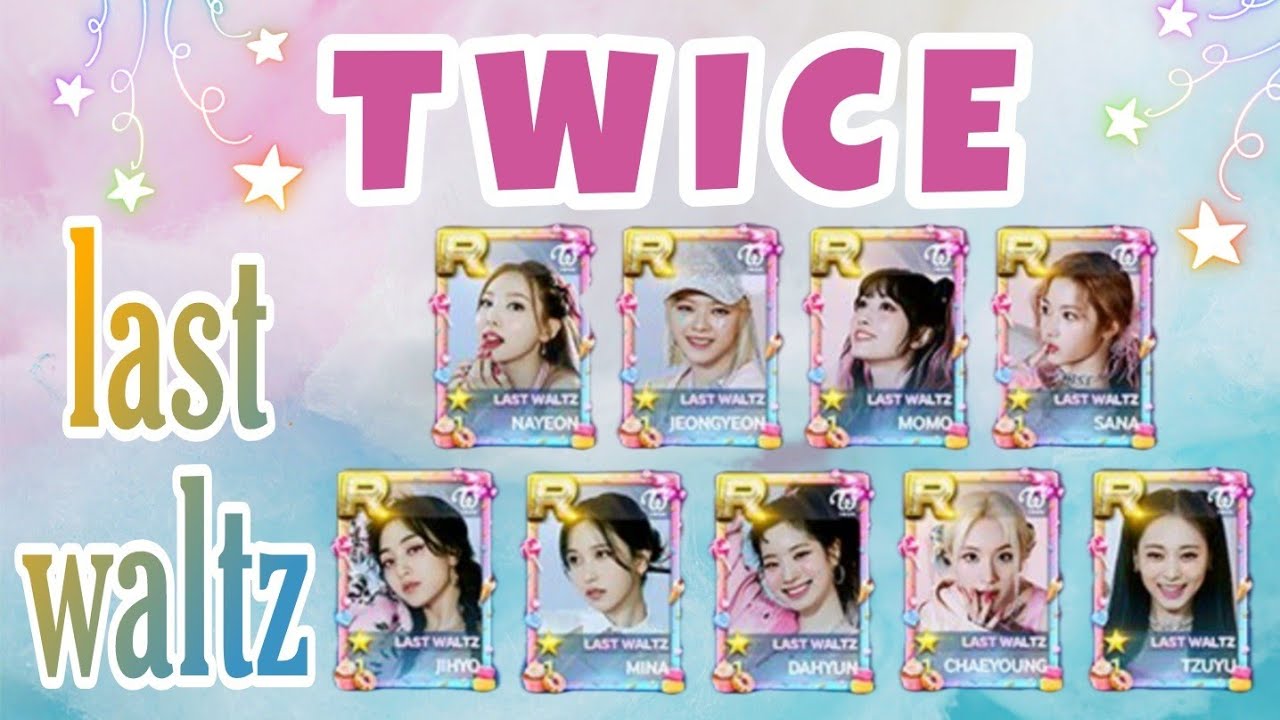 SUPERSTAR JYP | Spending 3k 💎 to collect TWICE - Last Waltz LE + background