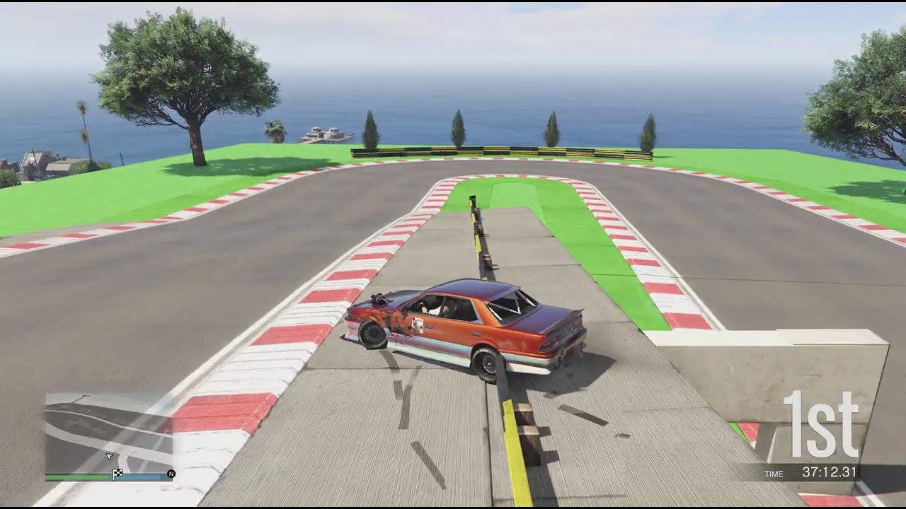 Grand Theft Auto V jump drifting