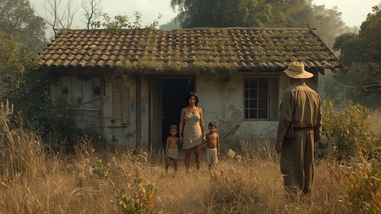 Caseiro Entrou na Cabana Que Herdou — E Encontrou Uma Mulher com Dois Filhos Vivendo Lá em Segredo!