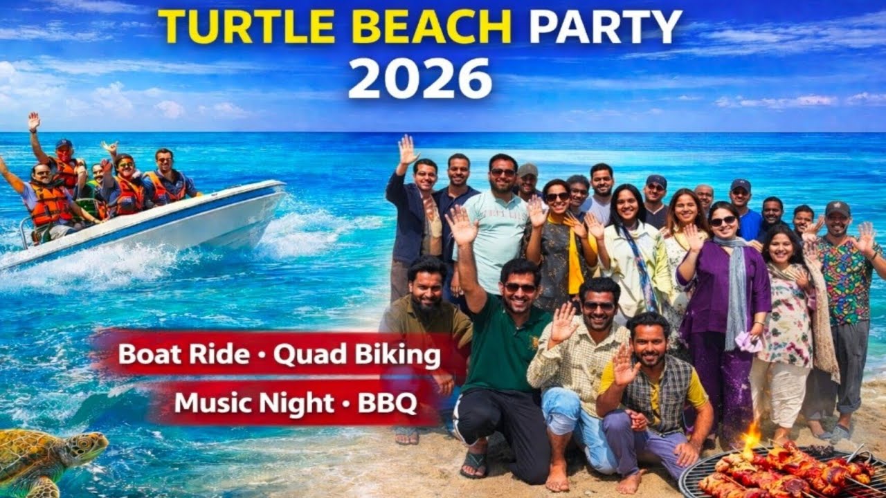 Ocean Gateway To Turtle Beach | Boat Ride, Quad Bike, Music Vibes & Team Adventures at Hawskbay 