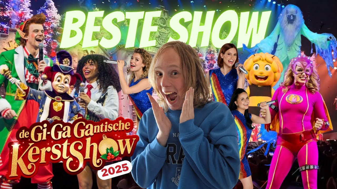 Naar De Gi-Ga Gantische Kerstshow 2025 🎄✨