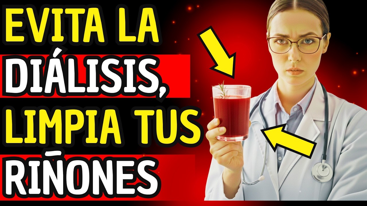 Siete bebidas sencillas para sostener los riñones y prevenir el deterioro renal