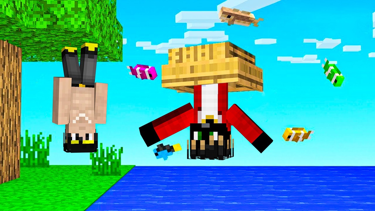 MINECRAFT, ALE MĚNÍ SE GRAVITACE! MarweX&@Cuky2222&@hunac&@b0tFleyz&@FurryLIDL&Janzezno&Tres