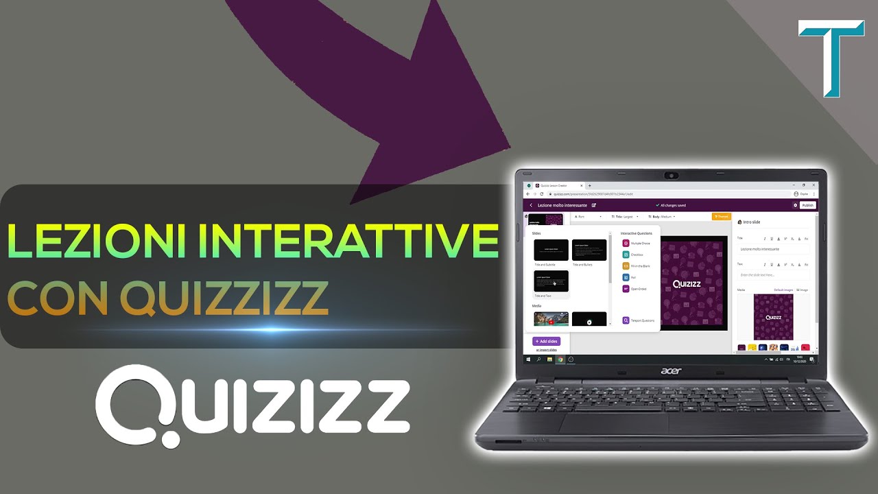 Crea una LEZIONE INTERATTIVA con Quizizz - Come Fare [ITA]