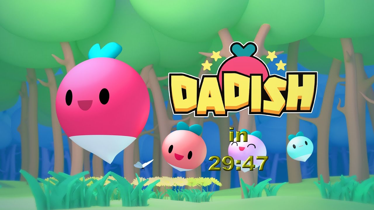 dadish Speedrun any% in 29:47 switch version