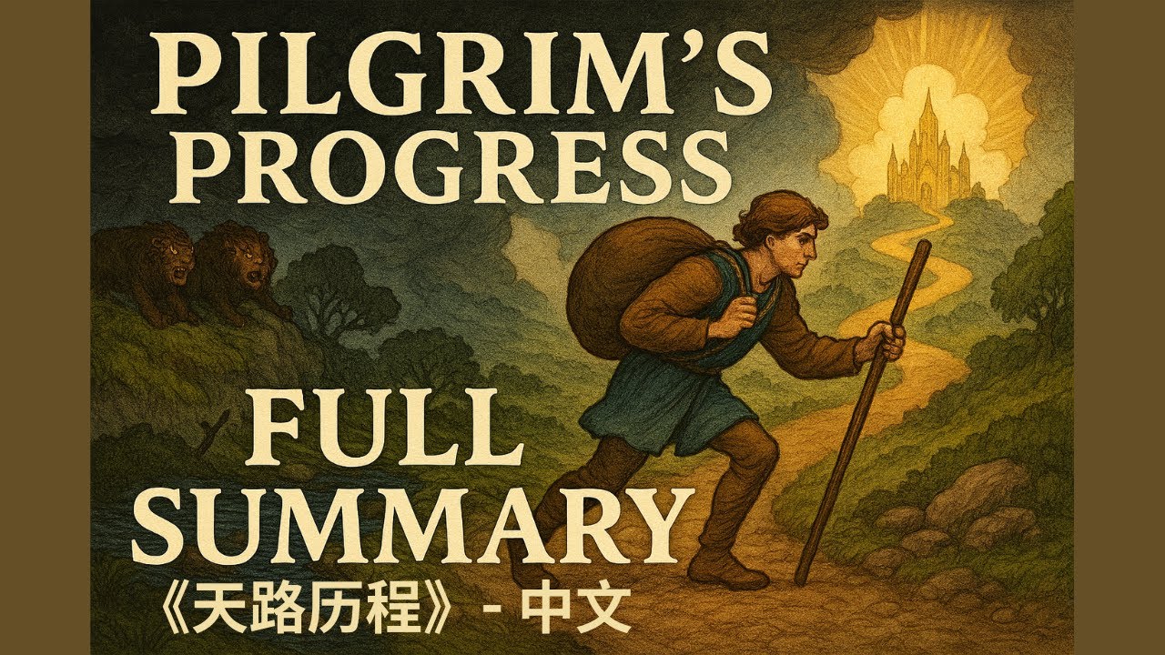 約翰·班揚《天路歷程》重點解析：如何走過靈命低潮 | 基督教經典 - The Pilgrim’s Progress by John Bunyan