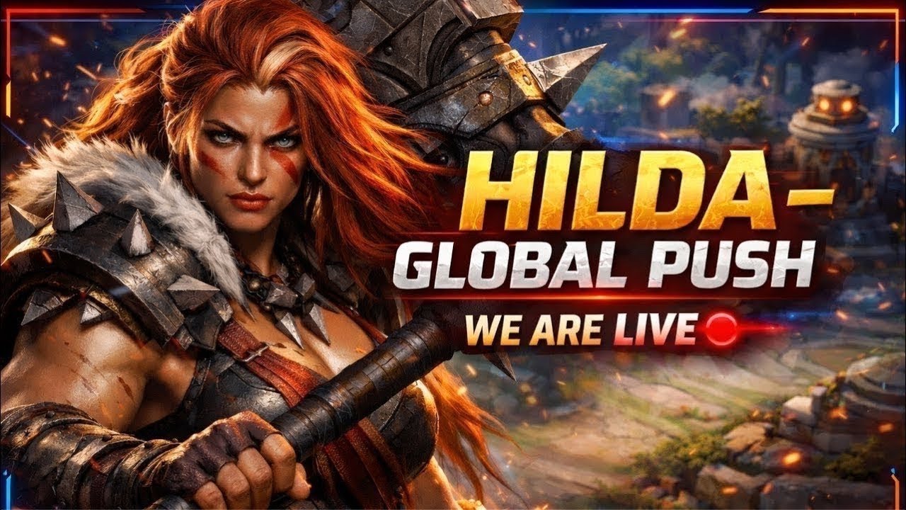 Global No. 1 Hilda Push #mlbb #mobalegends