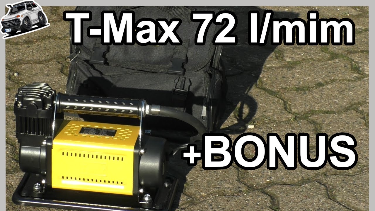 T-Max 72 l/min 12V  Offroad Kompressor + Modifikation  - Jensman and the Niva
