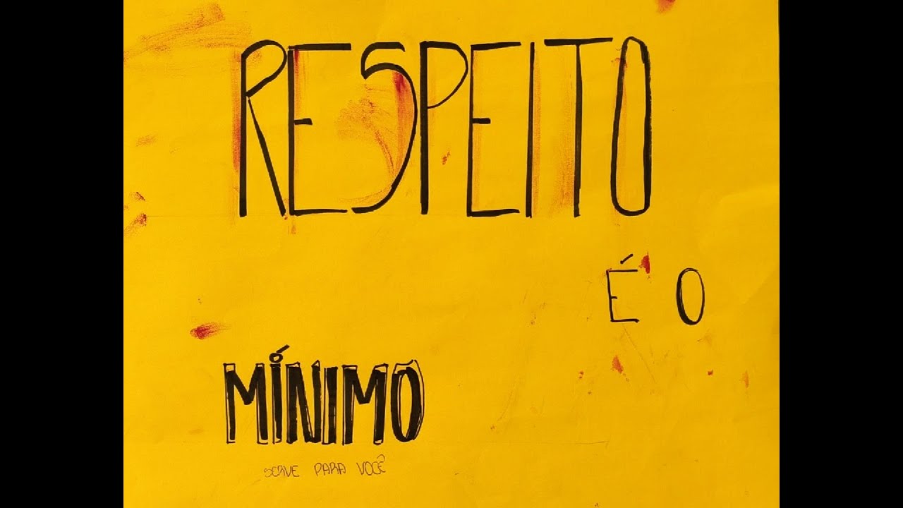 RESPEITO &Eacute; O M&Iacute;NIMO &mdash; Curta Escolar | Laborat&oacute;rio de Arte e Cinema
