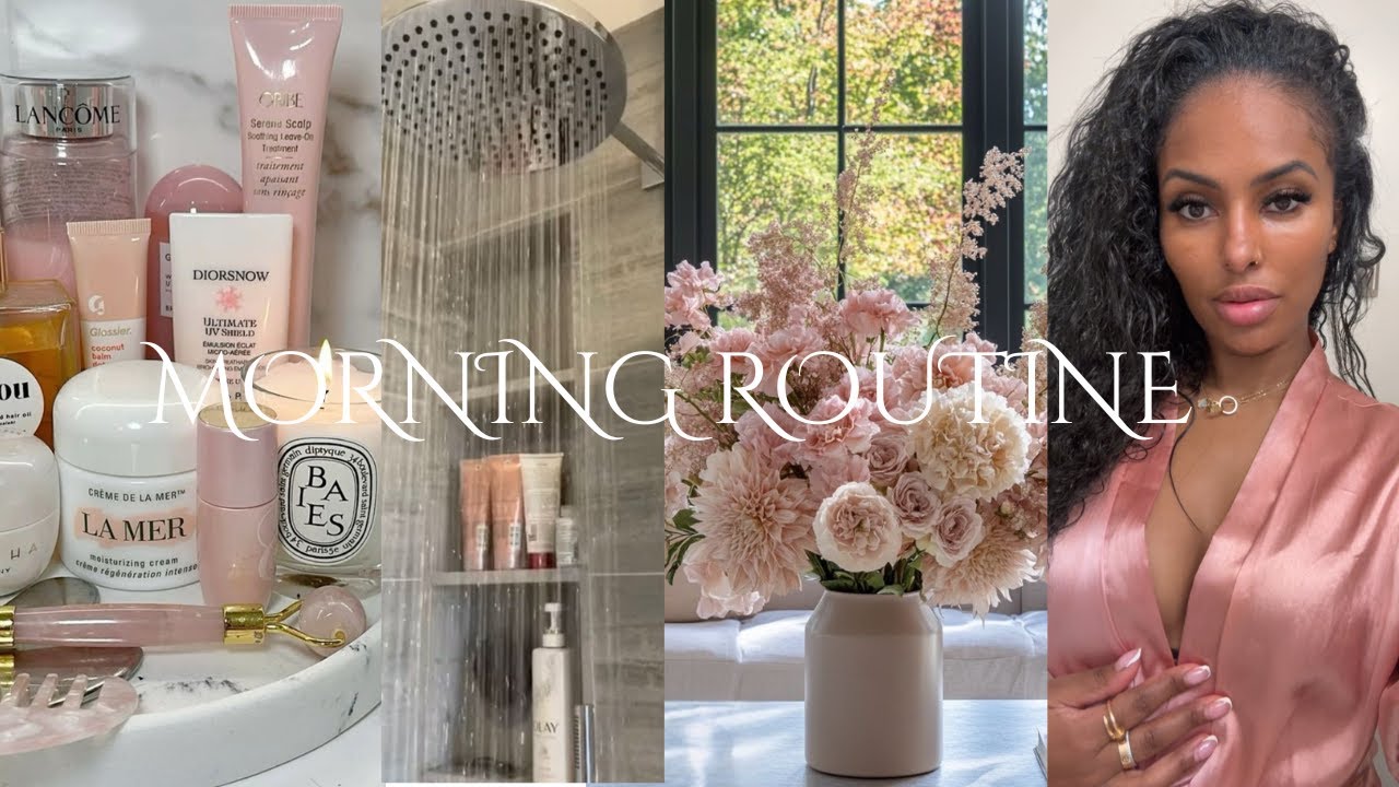 My Living Alone Diaries | MY MORNING ROUTINE |  Peaceful + self care + workout + G4FREE and MORE 🫧🚿