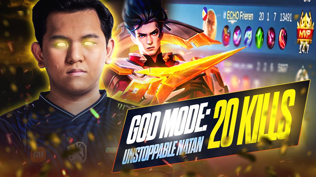 GOD MODE: 20 Kills Unstoppable Natan